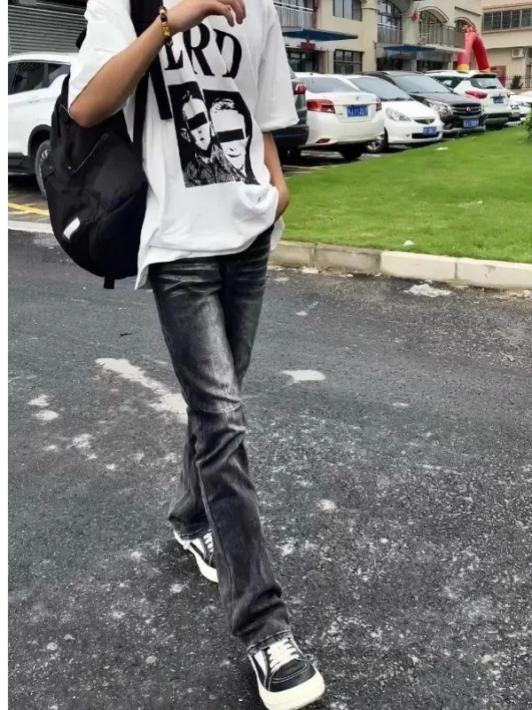 Мужские джинсы American High Street Vibe с тяжелой талией Bla ey, винтажные эластичные облегающие джинсы, молодежные повседневные летние джинсы
Мужские джинсы American High Street Vibe с тяжелой талией Bla ey, винтажные эластичные облегающие джинсы, молодежные повседневные летние джинсы