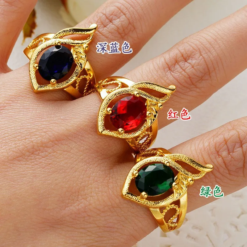 Real gold 999 ring for women gold zirconium gemstone ring opening adjustable womens 24k gold jewelry
Real gold 999 ring for women gold zirconium gemstone ring opening adjustable womens 24k gold jewelry
