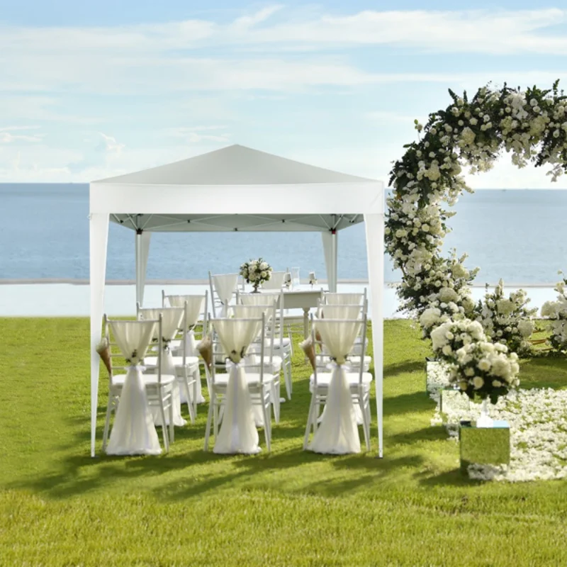 6.5x6.5ft Pop Up Canopy Tent, Outdoor Tent Canopy Foldable Portable Canopies for Camping, Patio, Easy Up Gazebo Canopy 
6.5x6.5ft Pop Up Canopy Tent, Outdoor Tent Canopy Foldable Portable Canopies for Camping, Patio, Easy Up Gazebo Canopy