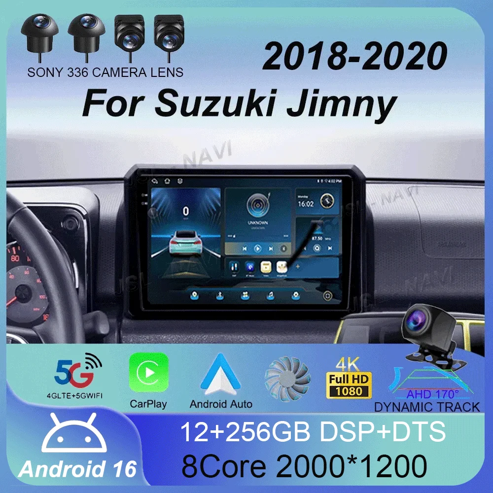 Android 16 Carplay Auto Car Radio For Suzuki Jimny 2018 2019 2020 Multimedia Video Player GPS Navigation DSP 2Din DVD Stereo 4G
Android 16 Carplay Auto Car Radio For Suzuki Jimny 2018 2019 2020 Multimedia Video Player GPS Navigation DSP 2Din DVD Stereo 4G
