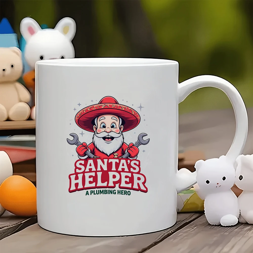 11oz Cup Santa Claus Cartoon Edition Kids Cup Family Office Coffee Cup Christmas Gift Set SANTAS HELPER Pipeline Hero Theme
11oz Cup Santa Claus Cartoon Edition Kids Cup Family Office Coffee Cup Christmas Gift Set SANTAS HELPER Pipeline Hero Theme