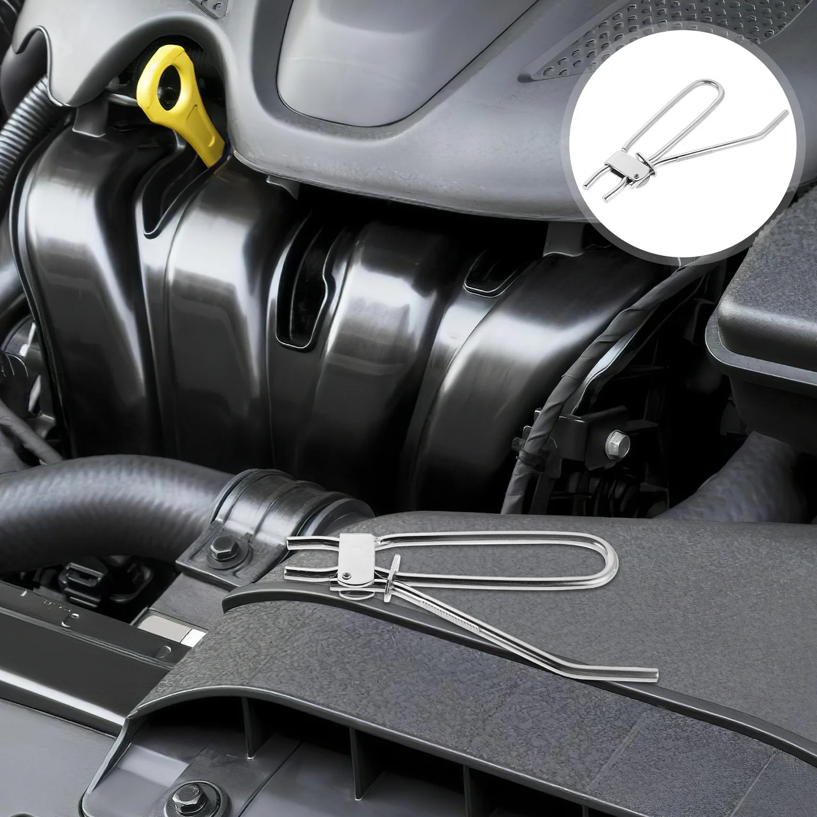 Hose Clamp Kit Steel Pipe Clamps Adjustable for Automotive Fuel Line Brake Radiator Coolant Water Gas Vacuum Hose Repair Tool
Hose Clamp Kit Steel Pipe Clamps Adjustable for Automotive Fuel Line Brake Radiator Coolant Water Gas Vacuum Hose Repair Tool