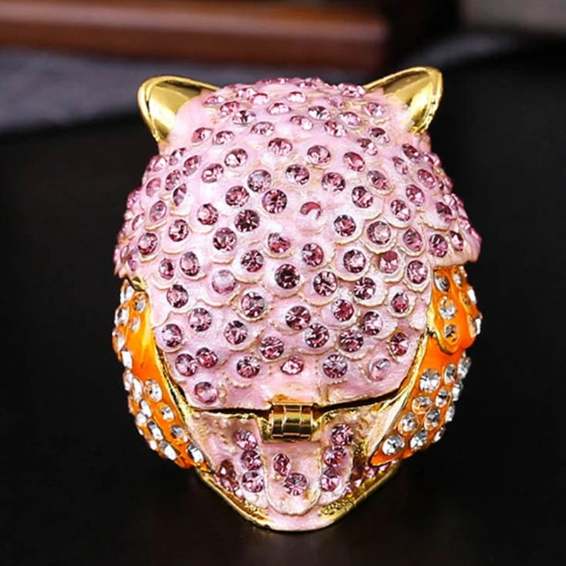 Elegant Owl Themed Jewelry Organizers With Diamonds Accent Secure Metal Case for Rings Collections
Elegant Owl Themed Jewelry Organizers With Diamonds Accent Secure Metal Case for Rings Collections