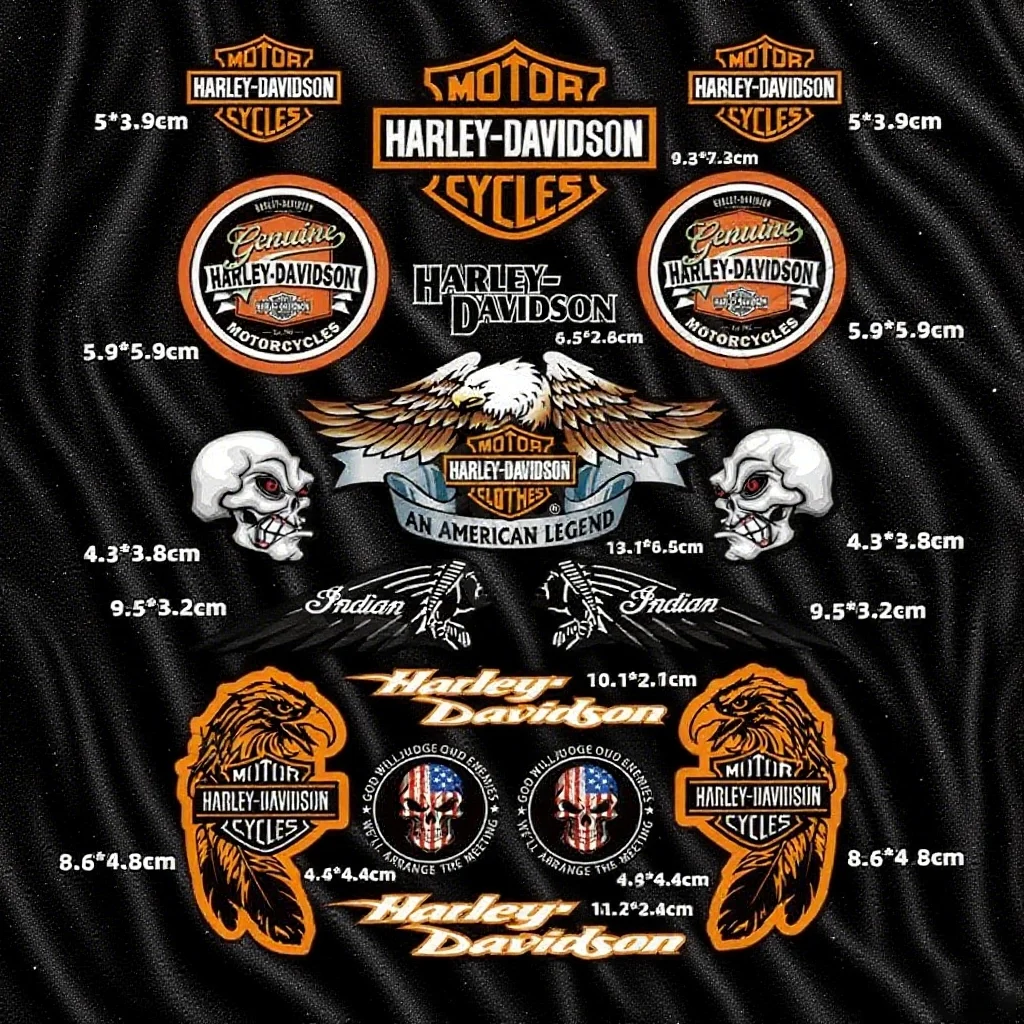 Motorcycle Sticker Electric Bike Body For Harley-Davidson Retro Reflective Personalized Decals Waterproof Stickers Accessory
Motorcycle Sticker Electric Bike Body For Harley-Davidson Retro Reflective Personalized Decals Waterproof Stickers Accessory