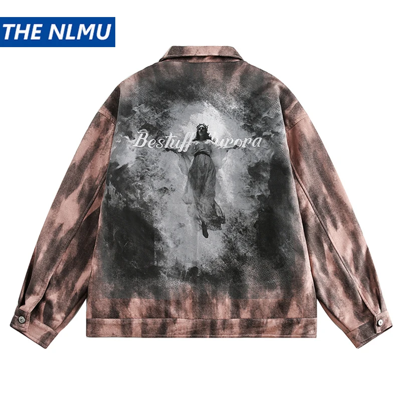 Vintage Tie Dye Suede Jacket Mens Harajuku Y2K Unisex Cargo Jackets Streetwear 2025 Spring Man Fashion Causal Coats Outwear
Vintage Tie Dye Suede Jacket Mens Harajuku Y2K Unisex Cargo Jackets Streetwear 2025 Spring Man Fashion Causal Coats Outwear