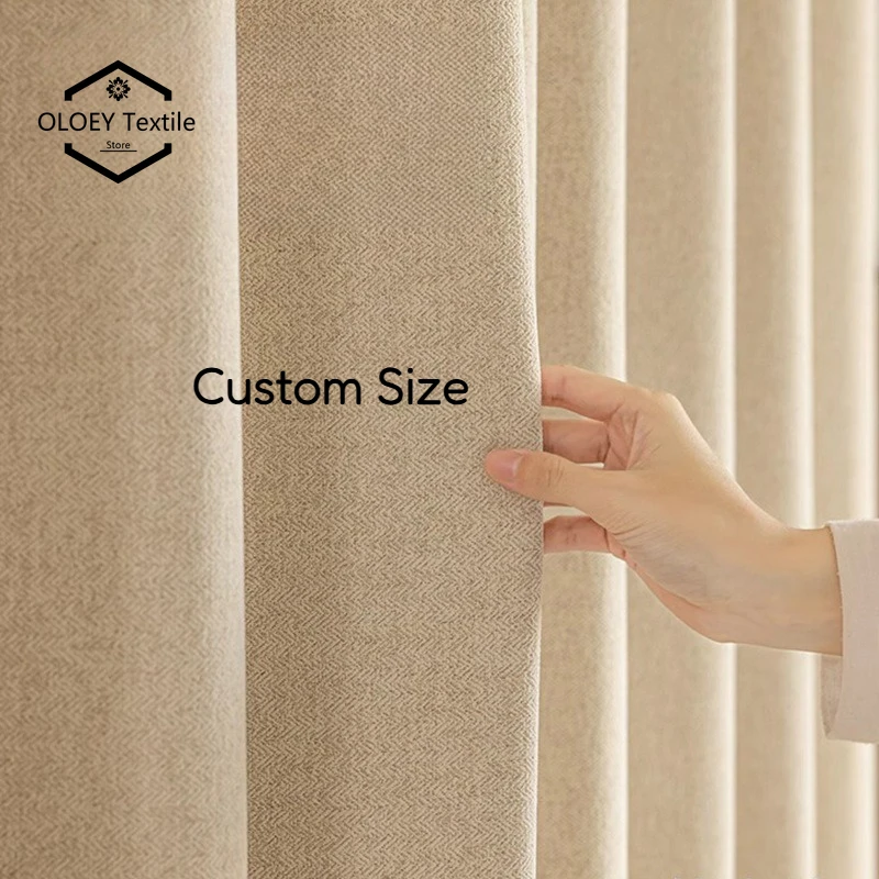 Custom Size Wool Chenille Curtains for Blackout and Living Dining Room Heat Insulation Luxury Fashion Elegant Modern Decor
Custom Size Wool Chenille Curtains for Blackout and Living Dining Room Heat Insulation Luxury Fashion Elegant Modern Decor