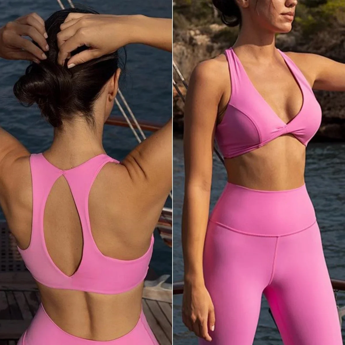 Women 2 Pieces Fitness Yoga Set Running Gym Suit Breathable Quick Dry Sportswear Female Workout Clothes sports bra leggings
Women 2 Pieces Fitness Yoga Set Running Gym Suit Breathable Quick Dry Sportswear Female Workout Clothes sports bra leggings