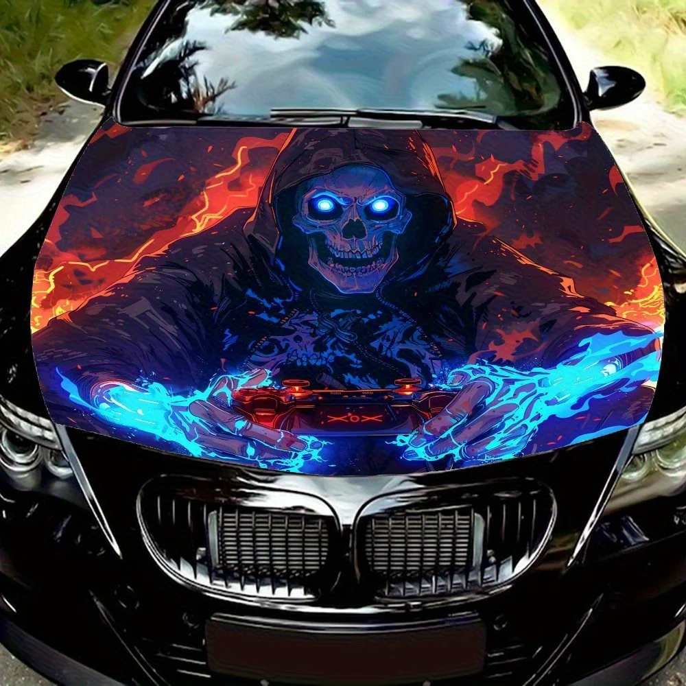 Play The Game Of Grim Reaper Car Vinyl Wrap, Vinyl Car Bonnet Graphic, Vinyl Sticker Design, Suitable For All Car Models, Durabl
Play The Game Of Grim Reaper Car Vinyl Wrap, Vinyl Car Bonnet Graphic, Vinyl Sticker Design, Suitable For All Car Models, Durabl