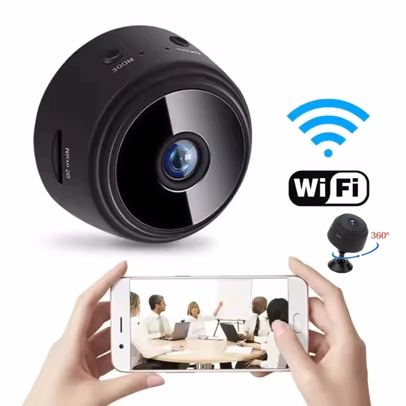 1080P Smart Video Camera Multifunctional Outdoor Wifi Monitor A9 Cam Motion Detection 360 Degree Bracket for Offices Garages
1080P Smart Video Camera Multifunctional Outdoor Wifi Monitor A9 Cam Motion Detection 360 Degree Bracket for Offices Garages