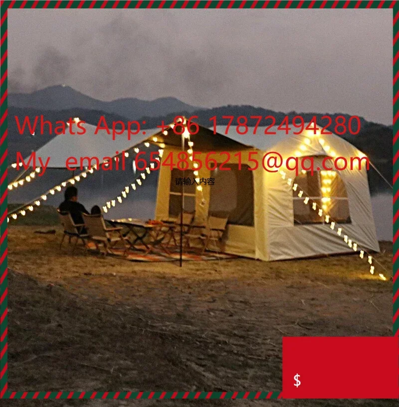 Camping Equipment, Camping Overnight, Thickened Rainproof, Two Bedroom, One Living Room, Portable And Free Cabin Tent
Camping Equipment, Camping Overnight, Thickened Rainproof, Two Bedroom, One Living Room, Portable And Free Cabin Tent