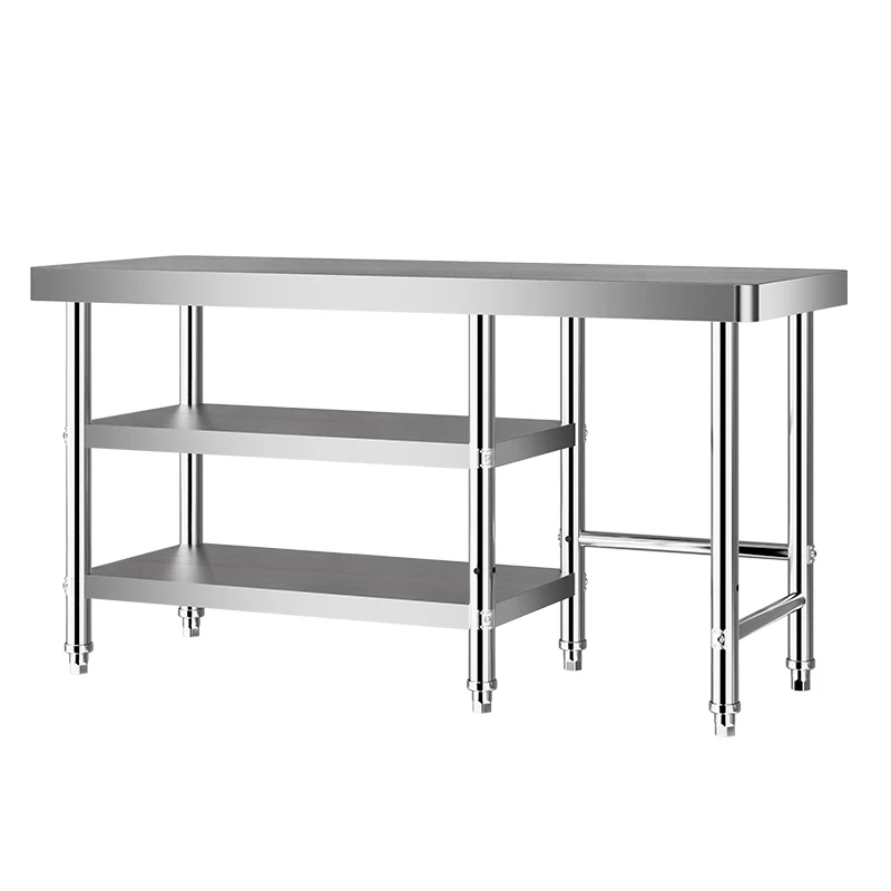 Combination stainless steel workbench three-layer console commercial kitchen console stainless steel table packing
Combination stainless steel workbench three-layer console commercial kitchen console stainless steel table packing