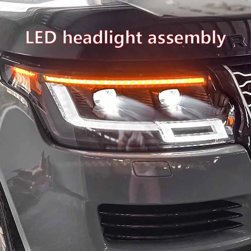 be suitable for land rover ranger rover vogue 2013-2017 Upgrade 2023 LED headlights assembly day running light taillights
be suitable for land rover ranger rover vogue 2013-2017 Upgrade 2023 LED headlights assembly day running light taillights