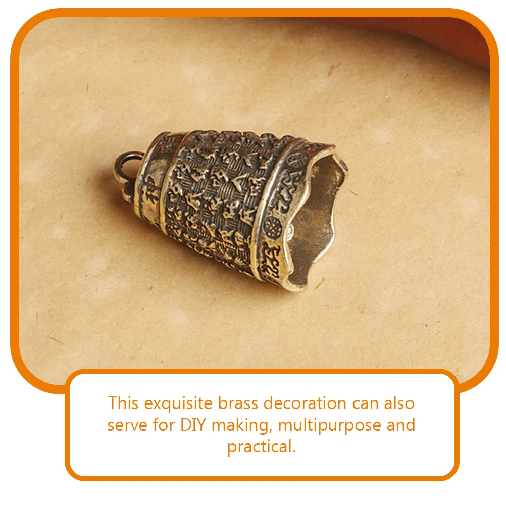 Exquisite Vintage Brass Pendant Retro Keychain Diy Adornments Home Decor Door Bell Pendants Copper Crafts Garden Decoration Gift 
Exquisite Vintage Brass Pendant Retro Keychain Diy Adornments Home Decor Door Bell Pendants Copper Crafts Garden Decoration Gift