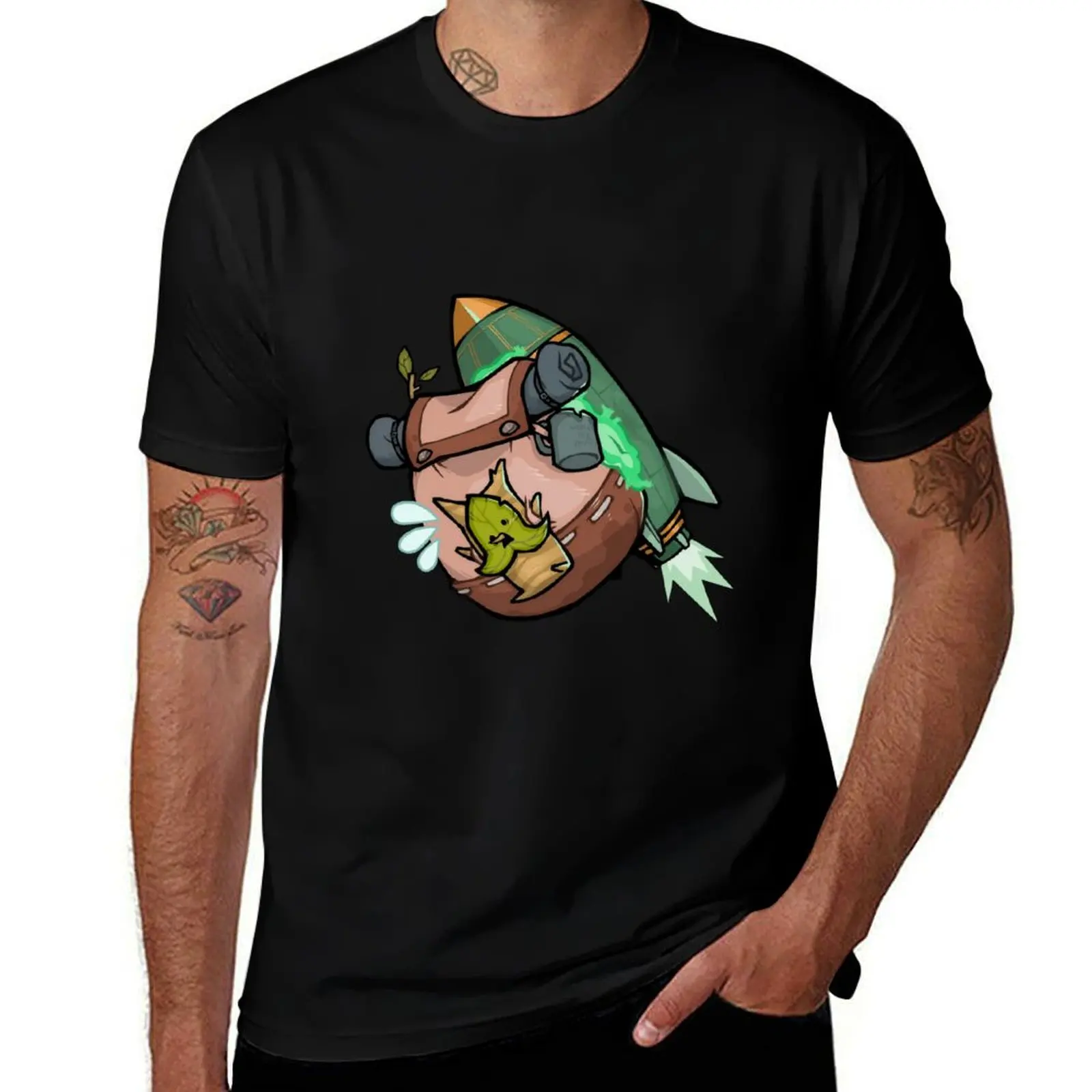 Korok rocket space program T-Shirt luxury t-shirt vintage clothes graphics slim fit t shirts for men
Korok rocket space program T-Shirt luxury t-shirt vintage clothes graphics slim fit t shirts for men