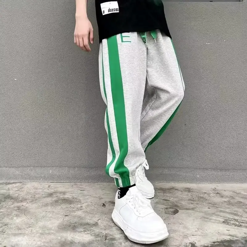 New Style Loose Fit Casual Pants for Men Korean Trendy Versatile Pants Summer Thin Style Dropping Leg Trousers E1
New Style Loose Fit Casual Pants for Men Korean Trendy Versatile Pants Summer Thin Style Dropping Leg Trousers E1