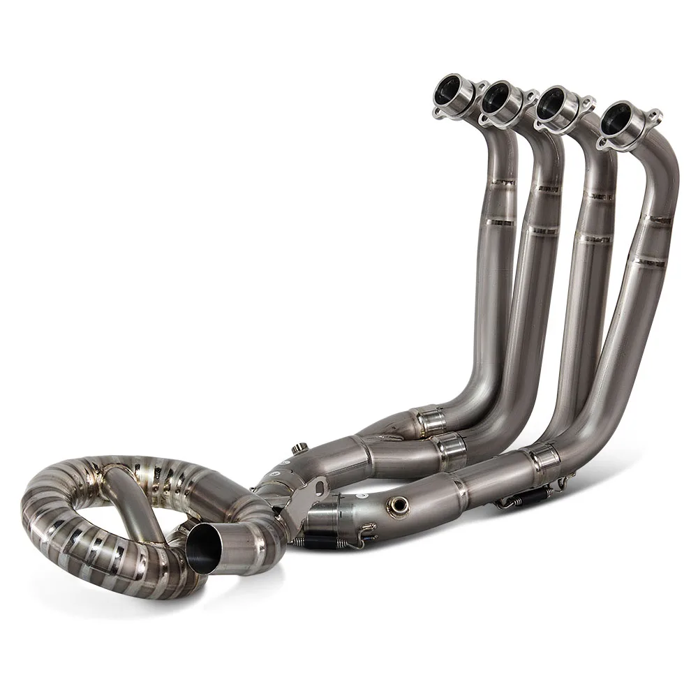 Для мотоцикла Honda CBR1000RR SP: Гоночный титановый комплект выхлопных труб TC6-A (2017-2019)
Для мотоцикла Honda CBR1000RR SP: Гоночный титановый комплект выхлопных труб TC6-A (2017-2019)