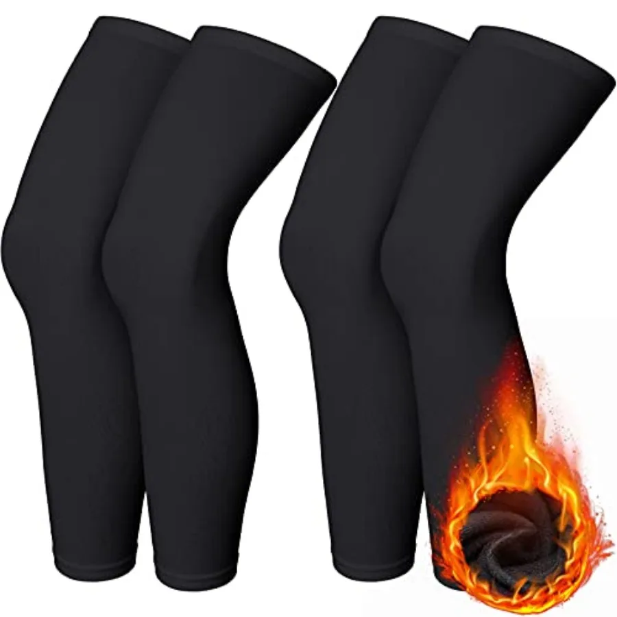 4 Pcs Cycling Compression Leg Warmers Full Length Leg Sleeve Thermal Sports Warmers for Men and Women
4 Pcs Cycling Compression Leg Warmers Full Length Leg Sleeve Thermal Sports Warmers for Men and Women