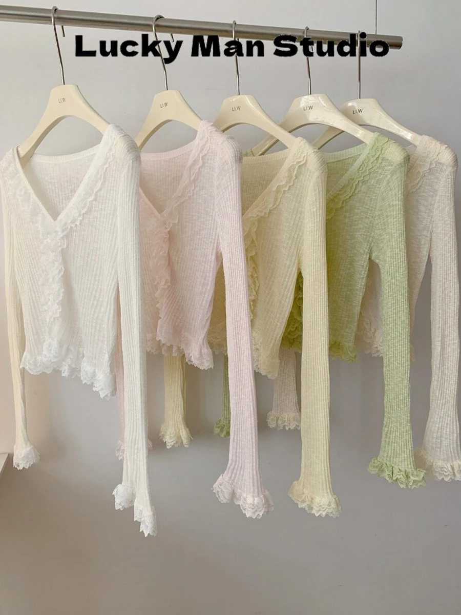 Luckymana New 2026 Women's Lace Long Sleeve Sun Protection Open Cardigan Slim Fit Nylon Polyester Fiber Summer Short Length
Luckymana New 2026 Women's Lace Long Sleeve Sun Protection Open Cardigan Slim Fit Nylon Polyester Fiber Summer Short Length