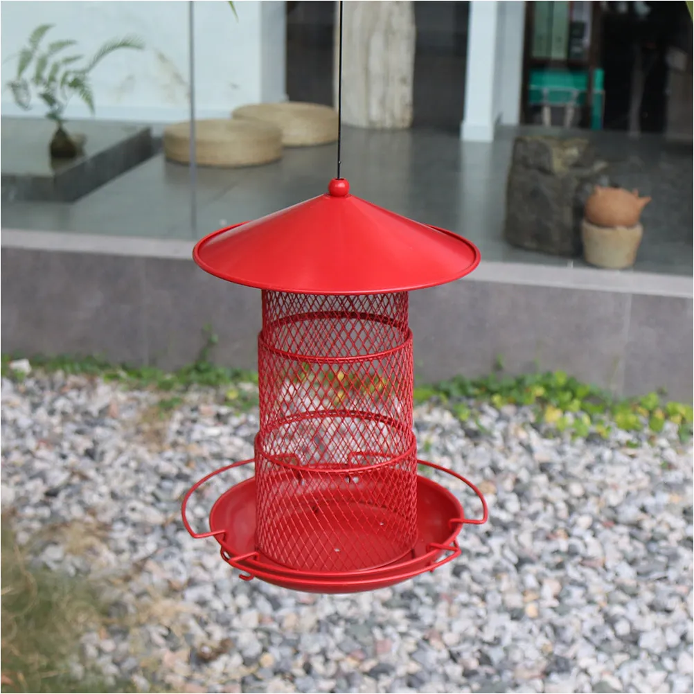 Уличная подвесная трехъярусная металлическая кормушка для птиц, защищенная от белок, устойчивая к брызгам, для кормления диких птиц, для сада, двора, наблюдения за птицами
Уличная подвесная трехъярусная металлическая кормушка для птиц, защищенная от белок, устойчивая к брызгам, для кормления диких птиц, для сада, двора, наблюдения за птицами