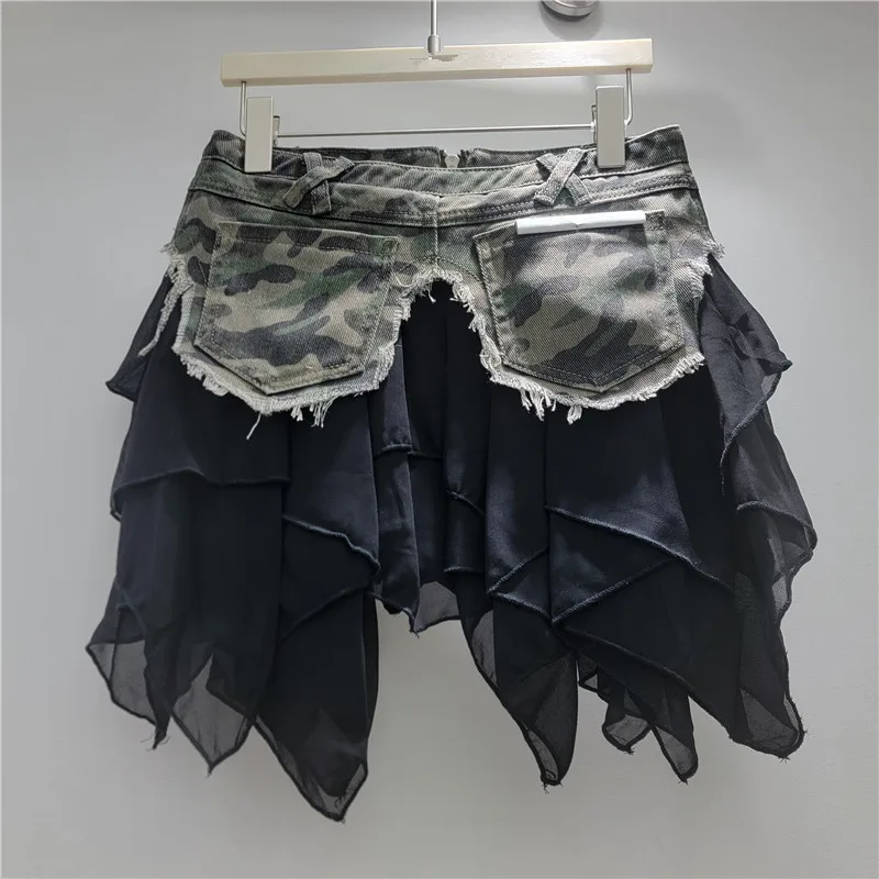 Mesh Patchwork Sense of Design Skirt for Women 2026 Summer New Arrival High Waist Slimming Look Trendy Niche Style Short Skirt
Mesh Patchwork Sense of Design Skirt for Women 2026 Summer New Arrival High Waist Slimming Look Trendy Niche Style Short Skirt