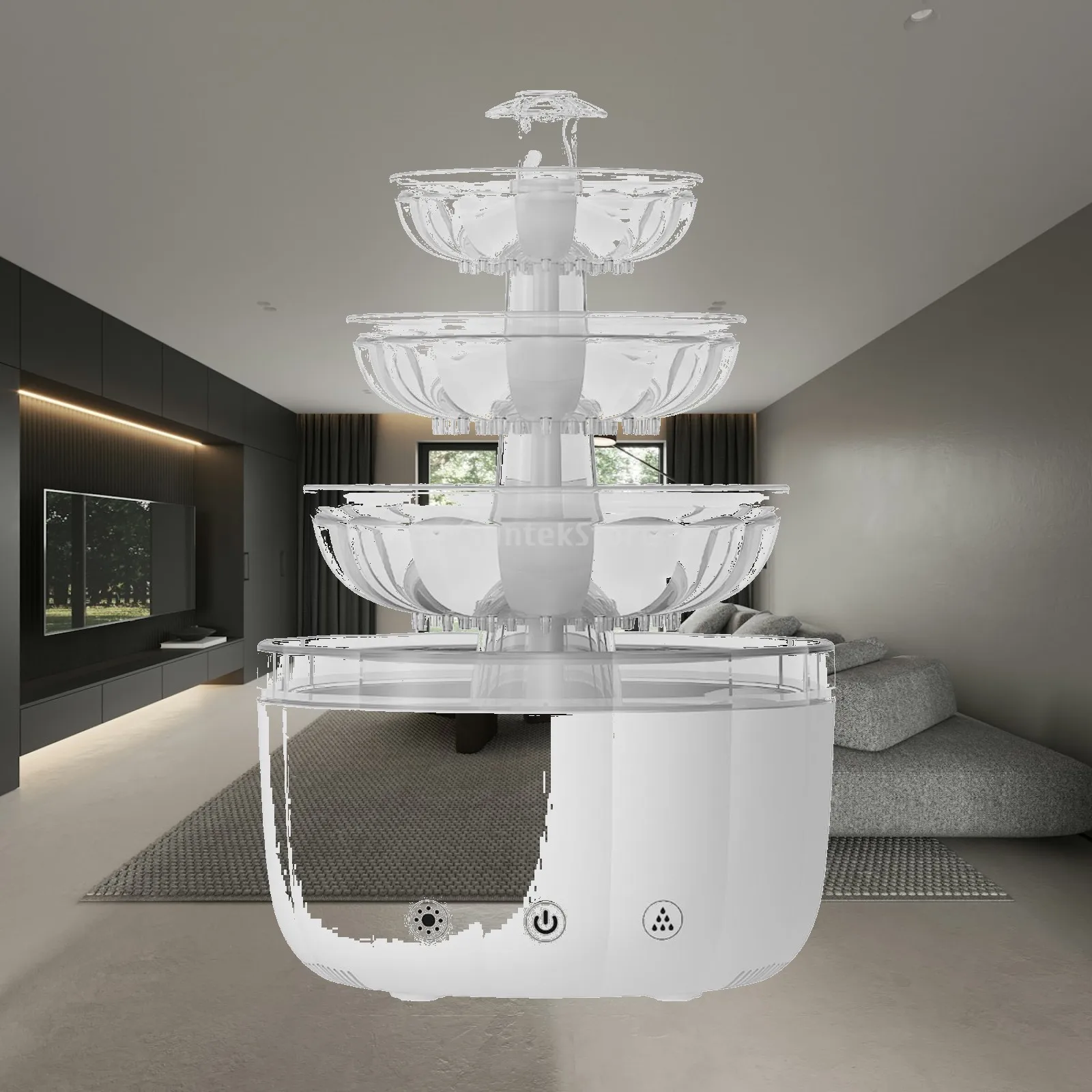 Water Drip Humidifier Ambient Night Light 500ml 7 Changing Colors Lights
Water Drip Humidifier Ambient Night Light 500ml 7 Changing Colors Lights