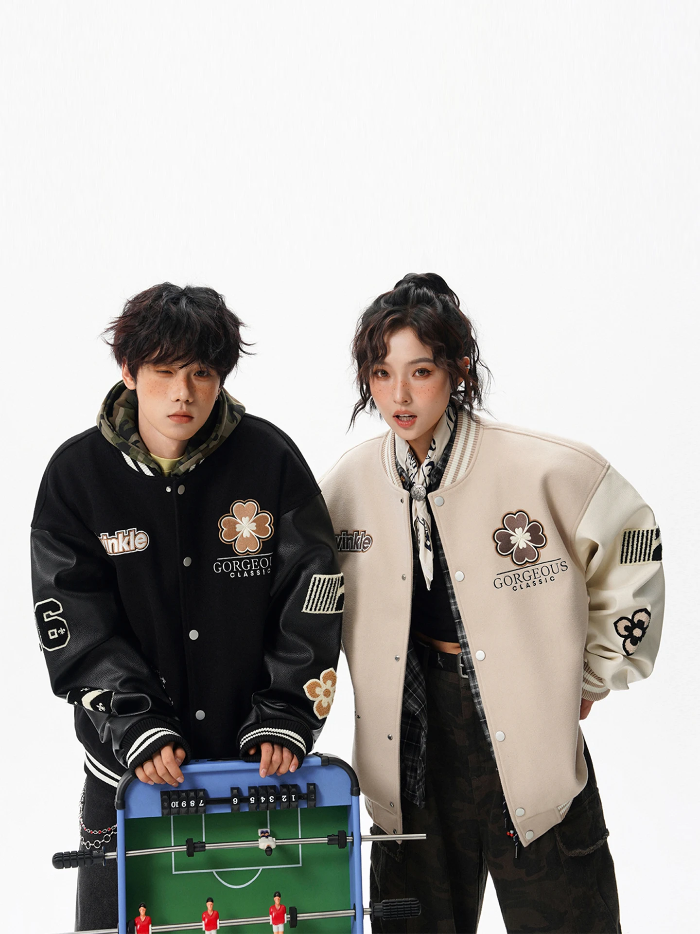 Retro American Embroidered Letter Baseball Jaet for Men And Women Spring Autumn New Sle Trendy Versatile Student Jaet
Retro American Embroidered Letter Baseball Jaet for Men And Women Spring Autumn New Sle Trendy Versatile Student Jaet