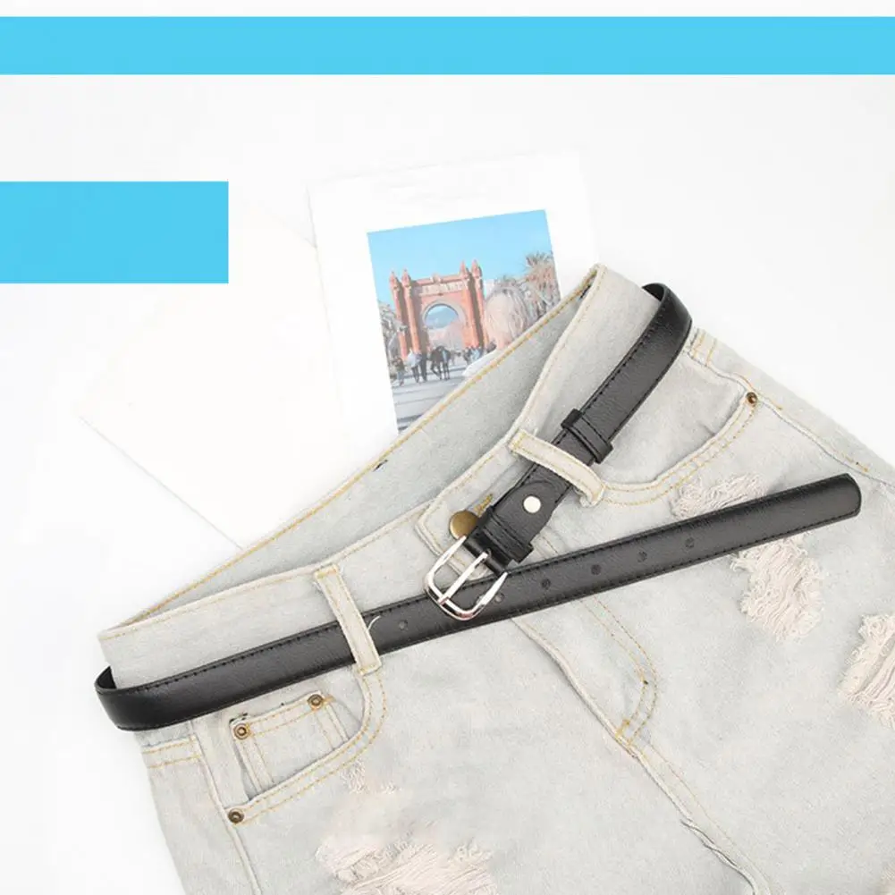 Black Women Belt Casual Women Belt Adjustable Faux Leather Women's Belt with Multi Holes Design Stylish Waistband for Costumes
Black Women Belt Casual Women Belt Adjustable Faux Leather Women's Belt with Multi Holes Design Stylish Waistband for Costumes
