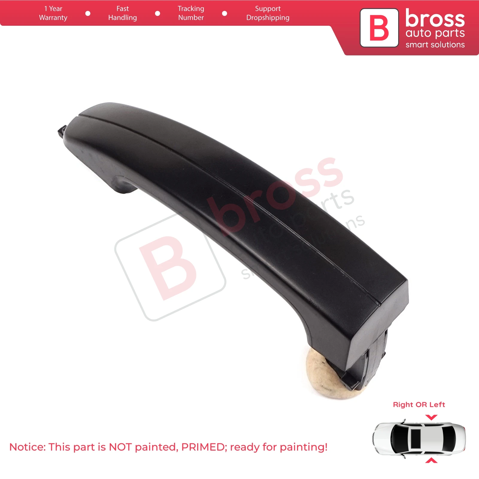 BDP1266 Left or Right Side Sliding Outer Door Opener Handle Grab for Ford Transit V363 MK8 Connect V408 Custom V362 BK21V26600AA
BDP1266 Left or Right Side Sliding Outer Door Opener Handle Grab for Ford Transit V363 MK8 Connect V408 Custom V362 BK21V26600AA