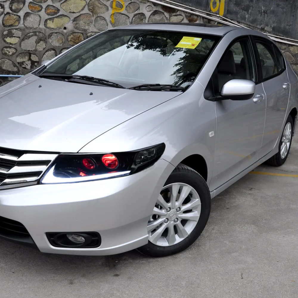 Для Honda City 2008-2014 автомобильные передние фонари, обновление, высокое качество, 2 линзы проектора, аксессуары, светодиодные автомобильные фары в сборе
Для Honda City 2008-2014 автомобильные передние фонари, обновление, высокое качество, 2 линзы проектора, аксессуары, светодиодные автомобильные фары в сборе