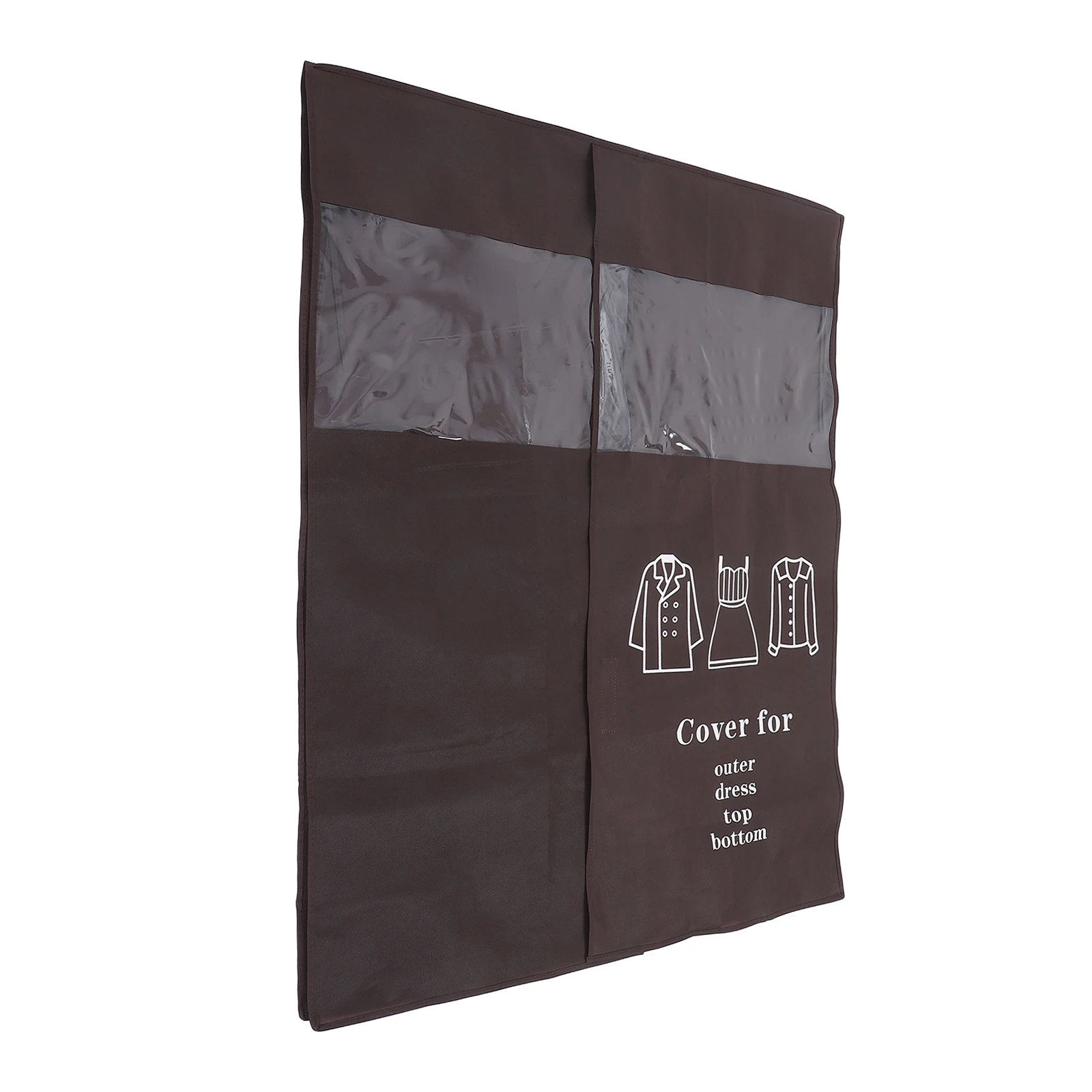 Dust Proof Hanger Covers Nonwoven Fabric Water Resistant Garment Bags Clear Window For Suits Shirts Coats Clothes Cover
Dust Proof Hanger Covers Nonwoven Fabric Water Resistant Garment Bags Clear Window For Suits Shirts Coats Clothes Cover