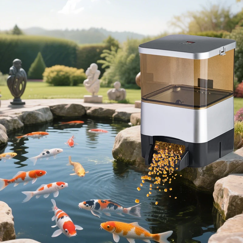 Automatic Household Garden Pond Koi Feeder Solar Aquarium Fish Tank Automatic Fish Feeder Smart Pet Fishing Feeders
Automatic Household Garden Pond Koi Feeder Solar Aquarium Fish Tank Automatic Fish Feeder Smart Pet Fishing Feeders