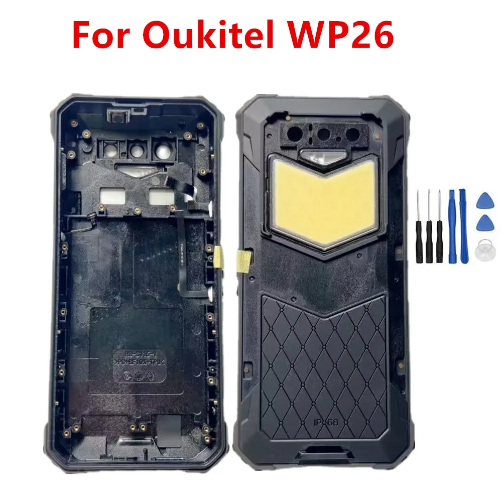 New For Oukitel WP26 IP68 Mobile Phone Back Battery Case Housings Door Replacemen with Fingerprint Senor Button For Oukitel WP26
New For Oukitel WP26 IP68 Mobile Phone Back Battery Case Housings Door Replacemen with Fingerprint Senor Button For Oukitel WP26