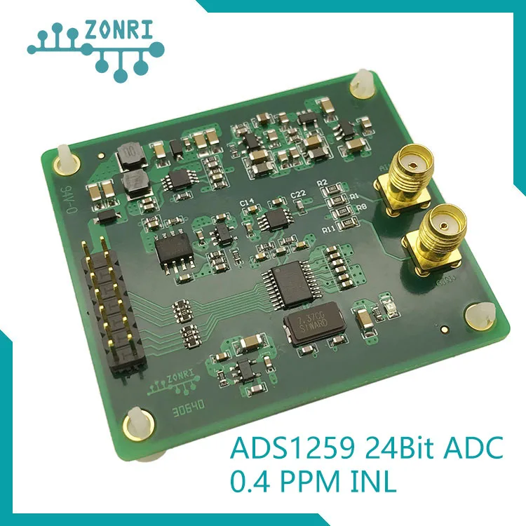Высокопроизводительный 24-битный ADC Высокоточный модуль сбора данных ADS1259 с широким источником питания и широким входным дифференциалом
Высокопроизводительный 24-битный ADC Высокоточный модуль сбора данных ADS1259 с широким источником питания и широким входным дифференциалом