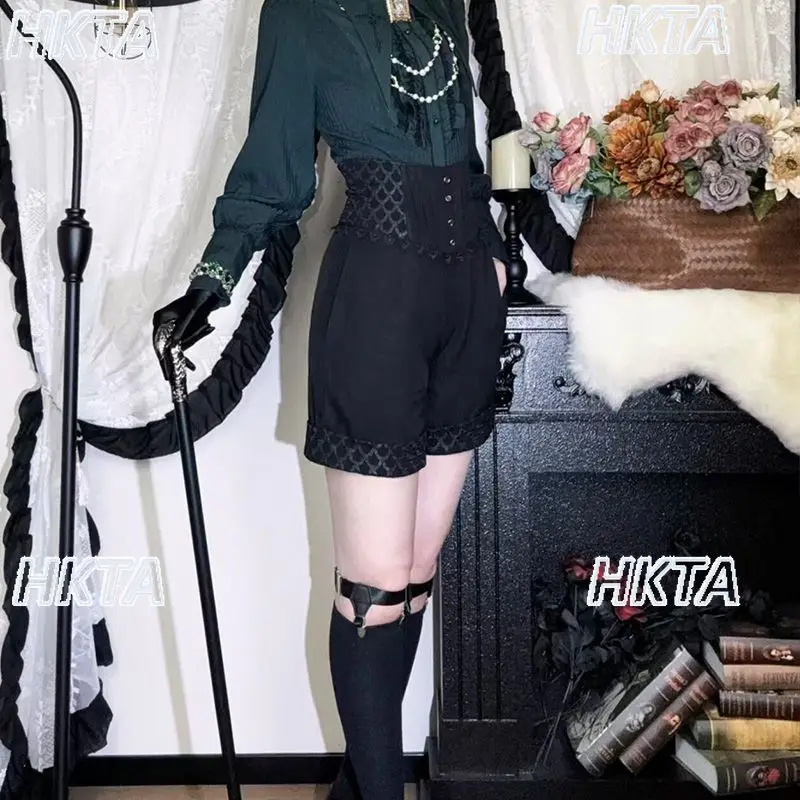 Punk Dark Gothic Y2k Shorts New Summer Shorts Women and Man High Waist Pockets Black Casual Pants Long Pants Female Trousers
Punk Dark Gothic Y2k Shorts New Summer Shorts Women and Man High Waist Pockets Black Casual Pants Long Pants Female Trousers