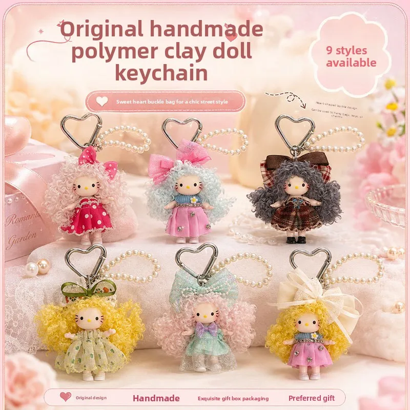 Mini Kitty Afro Sweet Retro Cartoon Keychain Phone Original Handmade Bag Pendant Cerative Retro Hello Kitty Soft Clay Doll Toys
Mini Kitty Afro Sweet Retro Cartoon Keychain Phone Original Handmade Bag Pendant Cerative Retro Hello Kitty Soft Clay Doll Toys