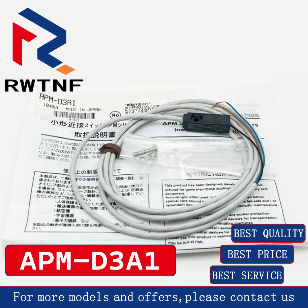 Совершенно новый подлинный APM-D3A1 YAMATAKE небольшой датчик приближения, 100% оригинальный складской запас
Совершенно новый подлинный APM-D3A1 YAMATAKE небольшой датчик приближения, 100% оригинальный складской запас