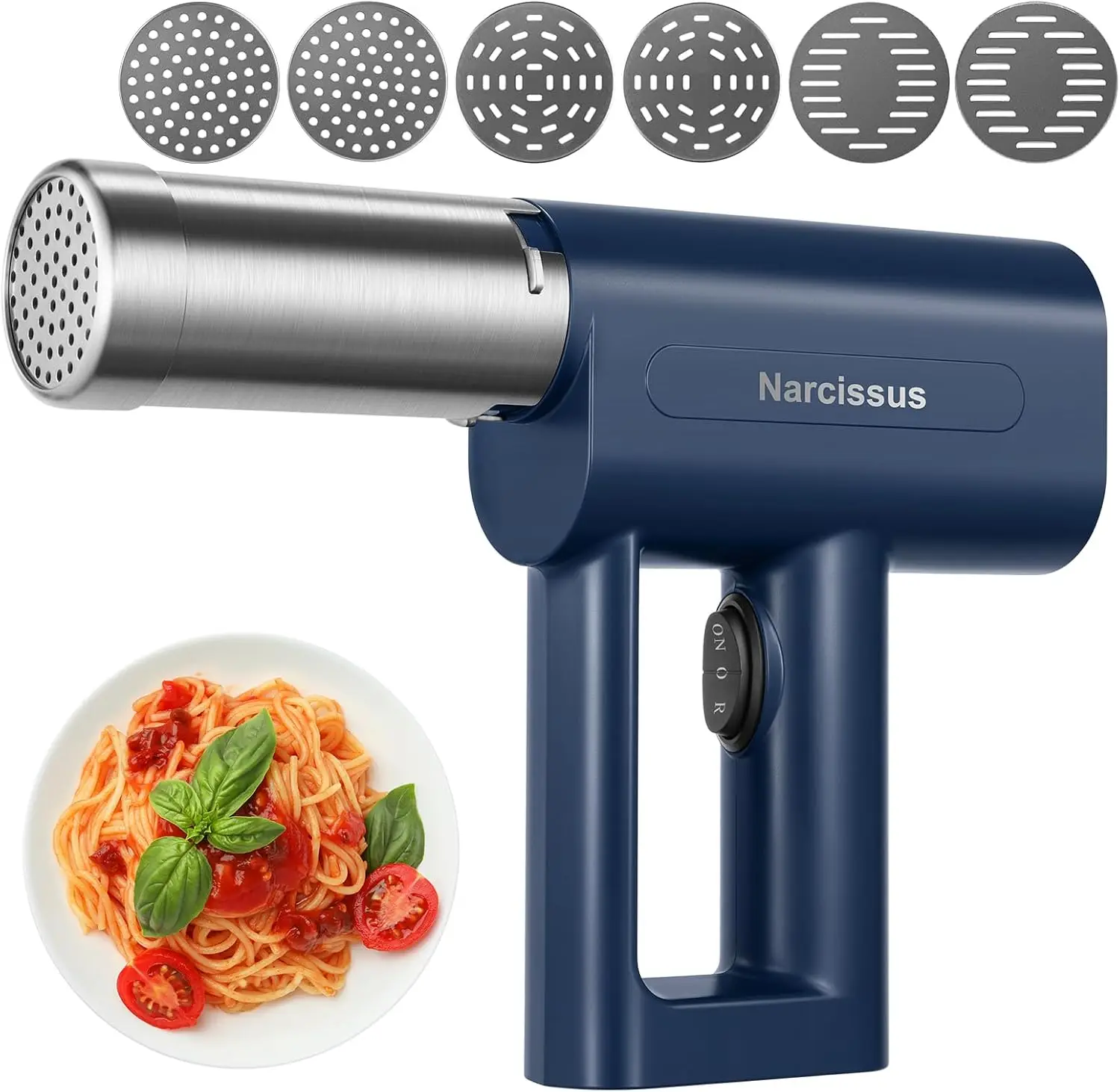 Беспроводная электрическая машина для изготовления макарон 3-в-1, аккумулятор 4000 мАч, автоматический пресс для теста с щеткой для чистки, синий
Беспроводная электрическая машина для изготовления макарон 3-в-1, аккумулятор 4000 мАч, автоматический пресс для теста с щеткой для чистки, синий