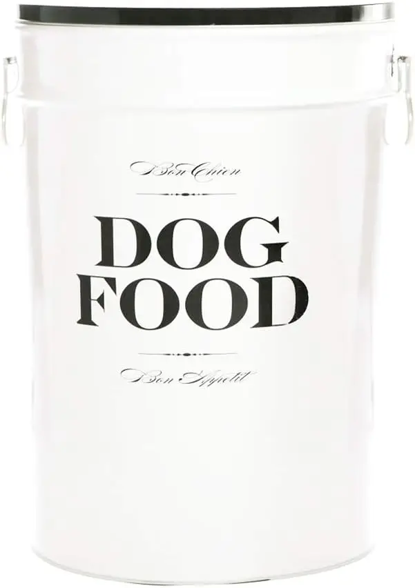 Airtight Stainless Steel Dog Food Canister, 11 Gallon, Large Pet Food Storage Container, White
Airtight Stainless Steel Dog Food Canister, 11 Gallon, Large Pet Food Storage Container, White