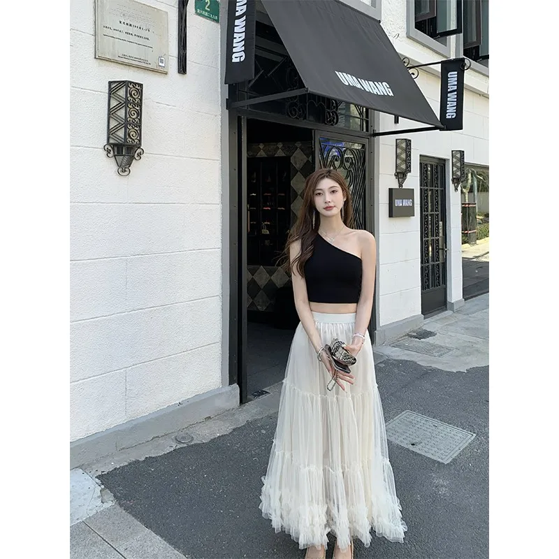 Длинная юбка-трапеция с кружевными цветочными аппликациями, пышная, в стиле фей, из сетки, для женщин, летняя, модная, для повседневной носки, путешествий, свиданий
Длинная юбка-трапеция с кружевными цветочными аппликациями, пышная, в стиле фей, из сетки, для женщин, летняя, модная, для повседневной носки, путешествий, свиданий