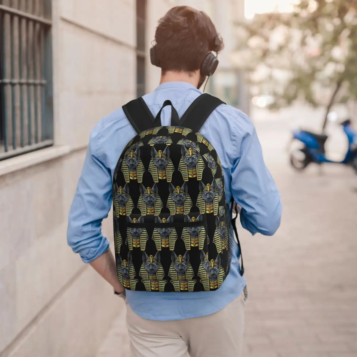 Egyptian God Anubis Backpack Boys Girls BookBag Kids School Bag Computer Shoulder Bags for Men Women
Egyptian God Anubis Backpack Boys Girls BookBag Kids School Bag Computer Shoulder Bags for Men Women