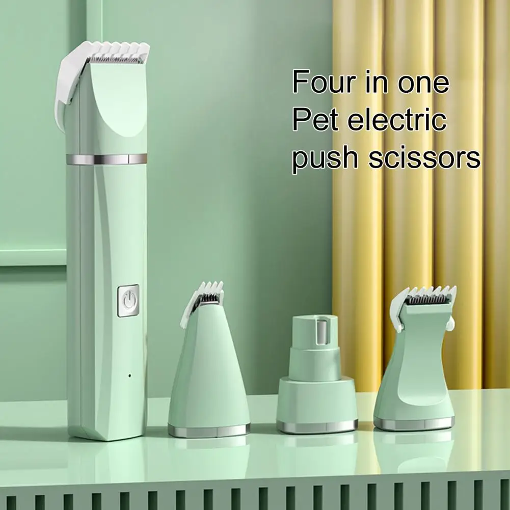 1 Set Cat Hair Trimmer Cordless Handheld Dog Shaver Clipper USB Charging 4-in-1 Electric Pet Grooming Kit with 4 Blade for Pets
1 Set Cat Hair Trimmer Cordless Handheld Dog Shaver Clipper USB Charging 4-in-1 Electric Pet Grooming Kit with 4 Blade for Pets