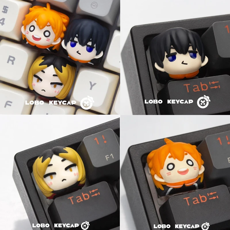 Haikyuu!! Hinata Shoyo Kuroo Tetsurou Anime Keycaps Personalized Cartoon Peripherals Keyboard Accessories For Mouse & Keyboards
Haikyuu!! Hinata Shoyo Kuroo Tetsurou Anime Keycaps Personalized Cartoon Peripherals Keyboard Accessories For Mouse & Keyboards
