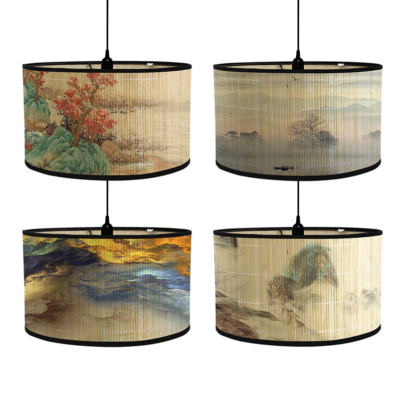 Bamboo Lampshade Chinese Style Ceiling Table Homestay Home Decor Drum Chandelier Wall Lamp Lampshades Bamboo Art Light Shade
Bamboo Lampshade Chinese Style Ceiling Table Homestay Home Decor Drum Chandelier Wall Lamp Lampshades Bamboo Art Light Shade