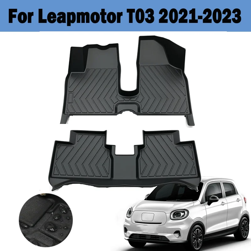 For Leapmotor T03 2021-2023 Floor Mats Left Hand Drive Car Floor Mats |Cargo Liner Mat Trunk Mat |Car Interior Accessories
For Leapmotor T03 2021-2023 Floor Mats Left Hand Drive Car Floor Mats |Cargo Liner Mat Trunk Mat |Car Interior Accessories