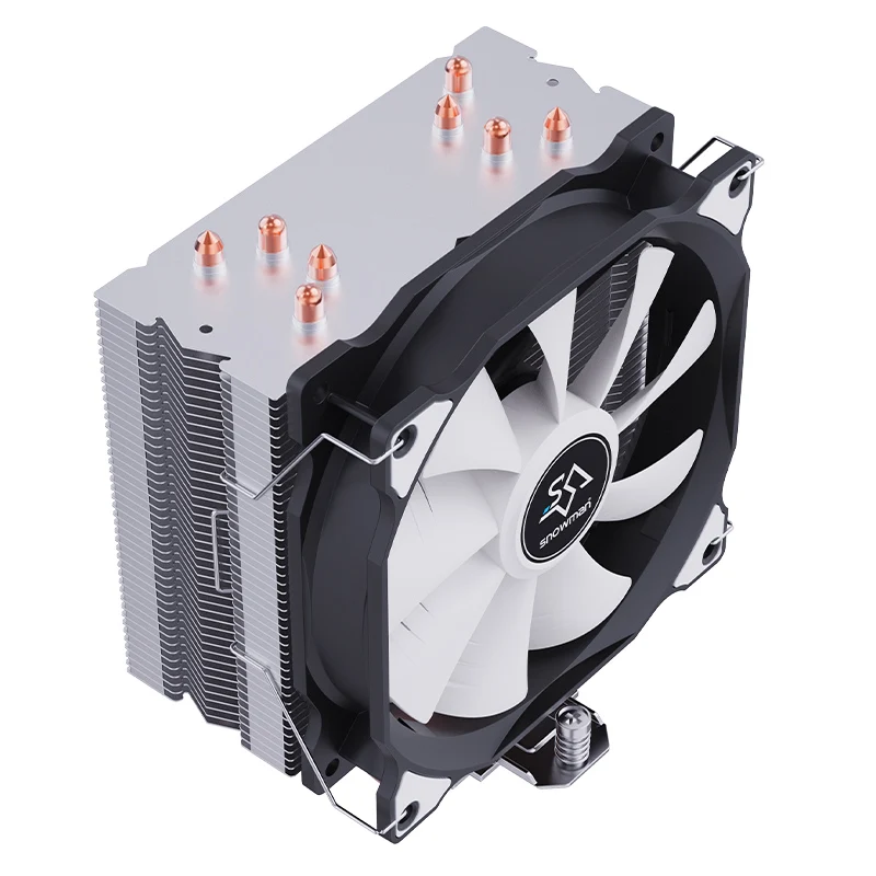 snowman MT4 cpu cooler RGB light 4 heat pipes air cooler 120mm fan PWM 4pin TDP 180W 2011 LGA1700 1200 1151 AM5 AM4 X99 12V DC
snowman MT4 cpu cooler RGB light 4 heat pipes air cooler 120mm fan PWM 4pin TDP 180W 2011 LGA1700 1200 1151 AM5 AM4 X99 12V DC