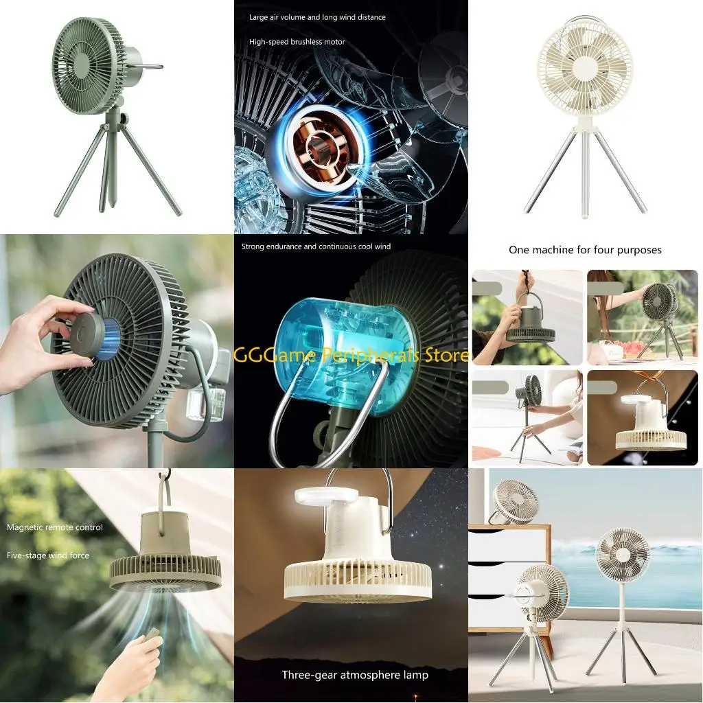 U55B 3 in 1 Electric Fan Rechargeable Camping Tent & Ceiling Fan with Power LED Light
U55B 3 in 1 Electric Fan Rechargeable Camping Tent & Ceiling Fan with Power LED Light