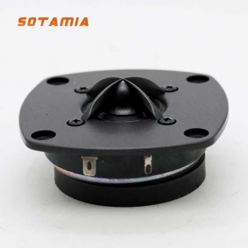 SOTAMIA 1pcs 3.5 Inch Tweeter Audio Speaker 5.5ohm 25W Bullet Annular Radiator Diaphragm Speaker Dual Magnet Design for ONKYO
SOTAMIA 1pcs 3.5 Inch Tweeter Audio Speaker 5.5ohm 25W Bullet Annular Radiator Diaphragm Speaker Dual Magnet Design for ONKYO