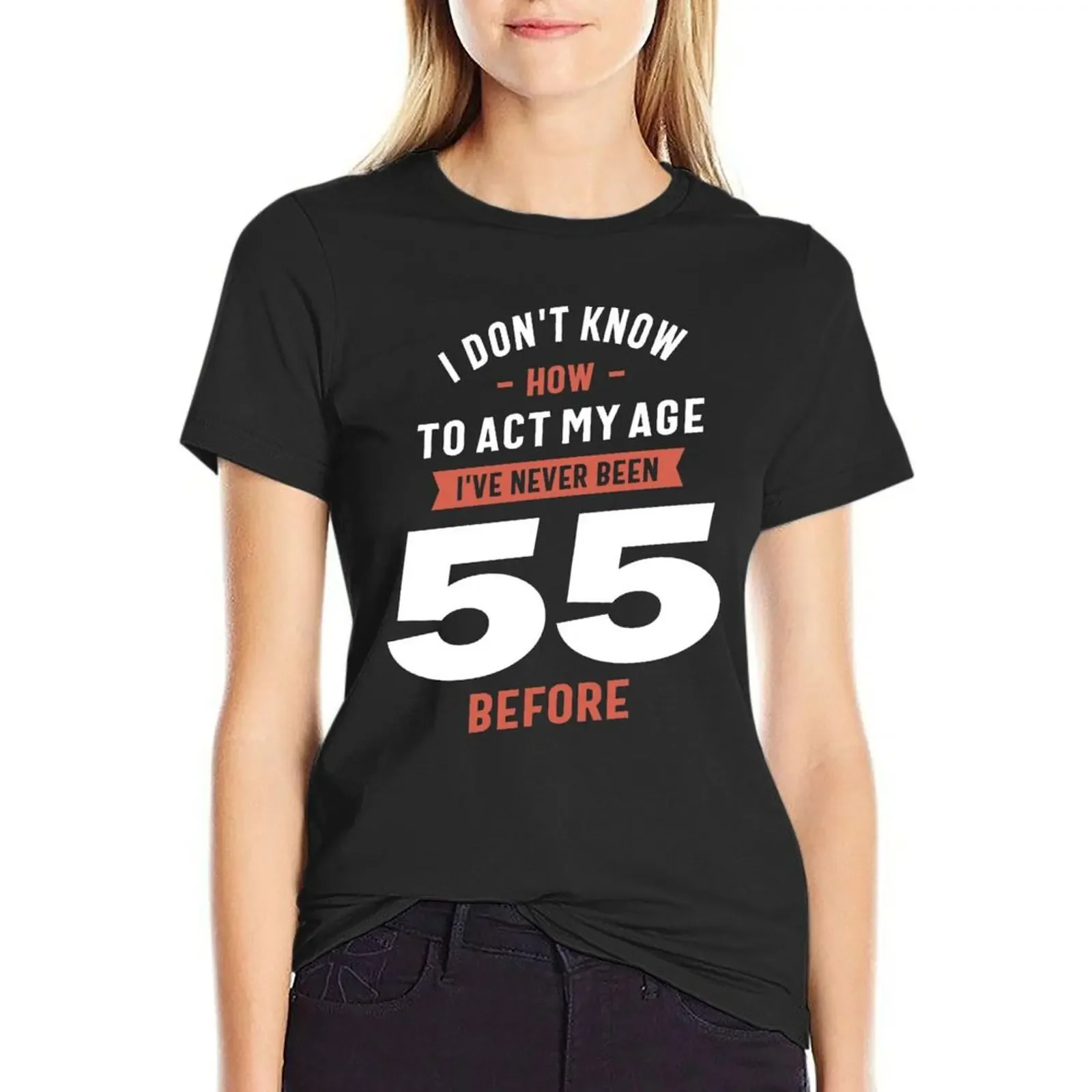 55 Years Old | 55th Birthday Gift Ideas - Mens and Womens T-Shirt oversized Short sleeve tee summer tops T-shirts for Women
55 Years Old | 55th Birthday Gift Ideas - Mens and Womens T-Shirt oversized Short sleeve tee summer tops T-shirts for Women