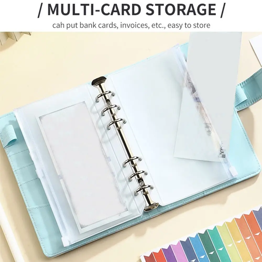 PU Leather Money Saving Binder Waterproof Loose-Leaf Money Saving Challenge Book Large Capacity Cash Envelopes
PU Leather Money Saving Binder Waterproof Loose-Leaf Money Saving Challenge Book Large Capacity Cash Envelopes