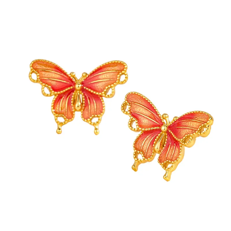 Серьги-гвоздики из стерлингового серебра 925 пробы с романтической эмалью и бабочкой для женщин, индивидуальные золотые, серебряные серьги-гвоздики с бабочками
Серьги-гвоздики из стерлингового серебра 925 пробы с романтической эмалью и бабочкой для женщин, индивидуальные золотые, серебряные серьги-гвоздики с бабочками